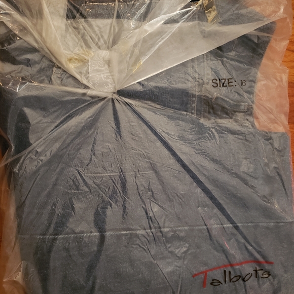 Talbots elastic waist Jean's size 16 - Picture 3 of 3